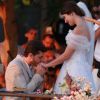 Klebber Toledo declarou sobre cerimônia religiosa de casamento com Camila Queiroz: 'Acho que todo mundo que tem vontade deve casar porque vale a pena e é um dos dias mais felizes da vida da gente'