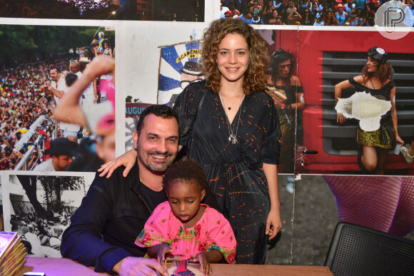 Leandra Leal e Alê Youssef são pais de Júlia, de 4 anos
