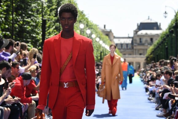 Sua estreia na Louis Vuitton aconteceu na última semana de moda masculina de Paris