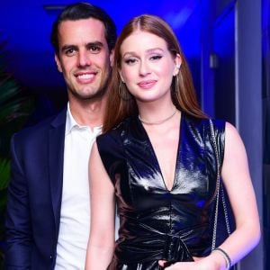 Marina Ruy Barbosa ganha companhia do marido em gravação noturna na sexta-feira, dia 08 de setembro de 2018