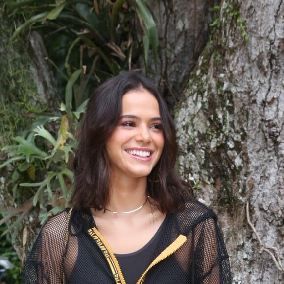 Bruna Marquezine está passando alguns dias das férias em Nova York 