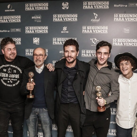 Famosos no lançamento do filme '10 Segundos Para Vencer', protagonizado por Daniel de Oliveira, no Kinoplex Rio Sul, na zona sul do Rio de Janeiro, nesta quarta-feira, 12 de setembro de 2018