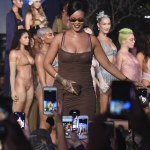 Savage X Fenty, a marca de Rihanna desfila na Semana de Moda de Nova York, que vai até sexta-feira, 14 de setembro de 2018