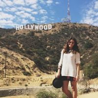 Bruna Marquezine visita o letreiro de Hollywood antes de rodar filme nos EUA