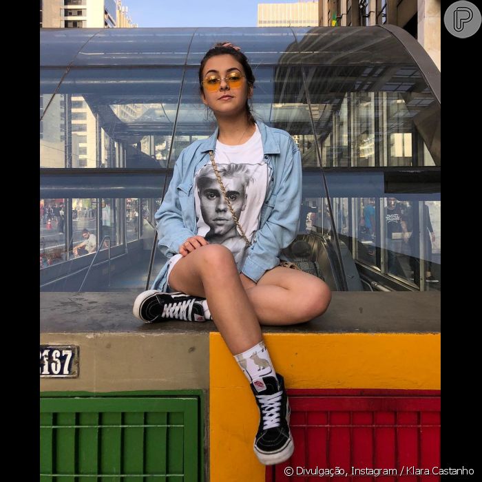 Aos 17 anos, Klara Castanho definiu seu estilo como eclética Purepeople