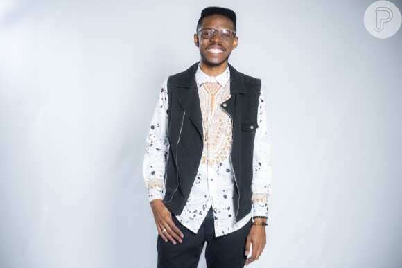 Do time de Ivete Sangalo, Kevin Ndjana tem 24 anos e atualmente faz parte de um sexteto de jazz