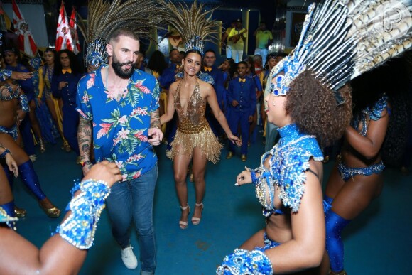 Gleici Damasceno e Wagner Santiago, namorado da campeã do 'BBB18', vão ser destaque da Paraíso do Tuiuti no carnaval 2019