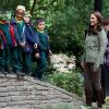 Kate Middleton revelou, durante o evento, que ela e os filhos gostam de caçar aranhas