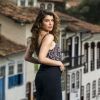 Isabel (Alinne Moraes) vive romance em segredo com Marcelo (Nikolas Antunes) na novela 'Espelho da Vida'