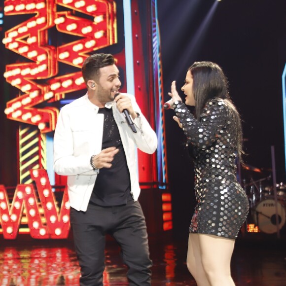 Maiara e Maraisa participaram da gravação do DVD de Mano Walter em São Paulo