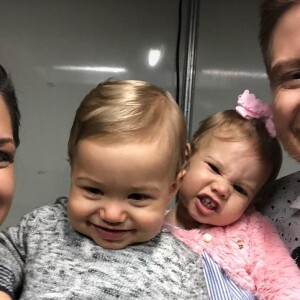 Melinda e Teodoro, filhos de Thais Fersoza e Michel Teló, são sucesso na internet