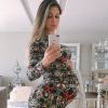 Mayra Cardi, aos 9 meses de gravidez, fala sobre 'demora' da filha, Sophia, em 15 de outubro de 2018