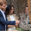 Meghan Markle e príncipe Harry visitaram um zoológico australiano
