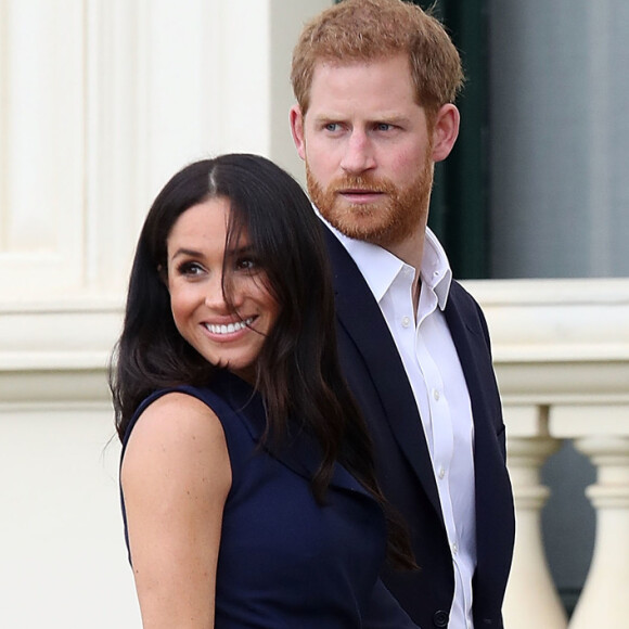 Meghan e príncipe Harry visitaram a casa do governador de Victoria na passagem por Melbourne