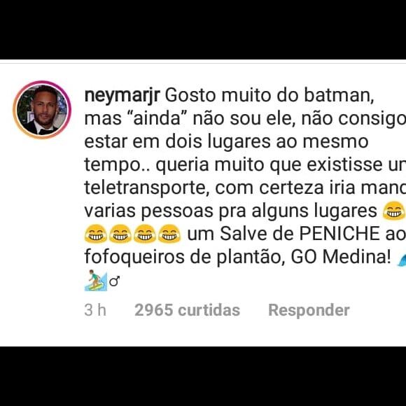 Neymar nega ter encontrado Camila Karam em boate