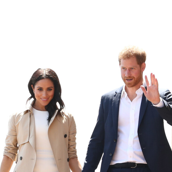 'Recebemos uma longa lista de nomes de todos. Nós vamos nos sentar e dar uma olhada neles', declarou Meghan Markle sobre nome do filho com príncipe Harry