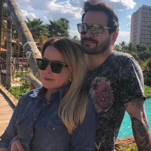 Zilu Camargo atualmente está em um relacionamento com Marco Ruggiero