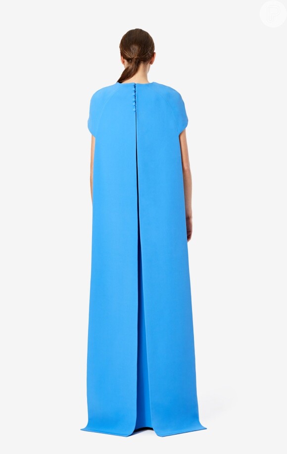 Vestido usado por Meghan Markle da marca SAFiYAA custa £1,095, aproximadamente R$ 4,6 mil