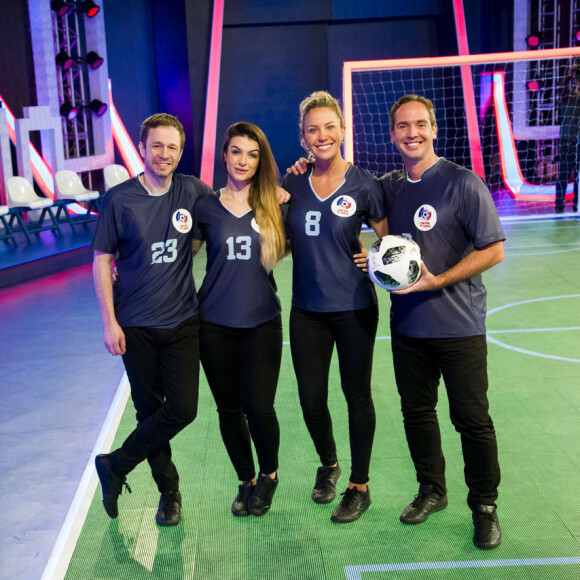Bárbara Coelho estreou na Globo no programa 'Central da Copa'
