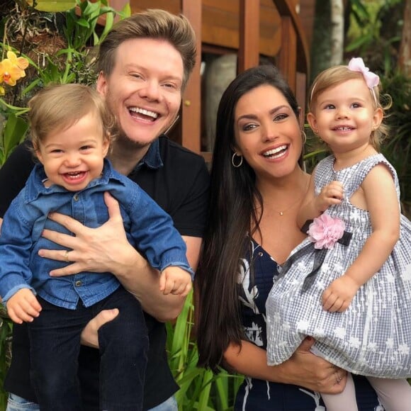 Thais Fersoza e Michel Teló sempre compartilham momentos fofos com os filhos, Melinda e Teodoro