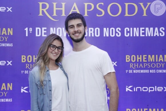 Vinícius Bonemer conferiu a pré-estreia do filme 'Bohemian Rhapsody', no Cine Roxy, em Copacabana, nesta quarta-feira, 31 de outubro de 2018