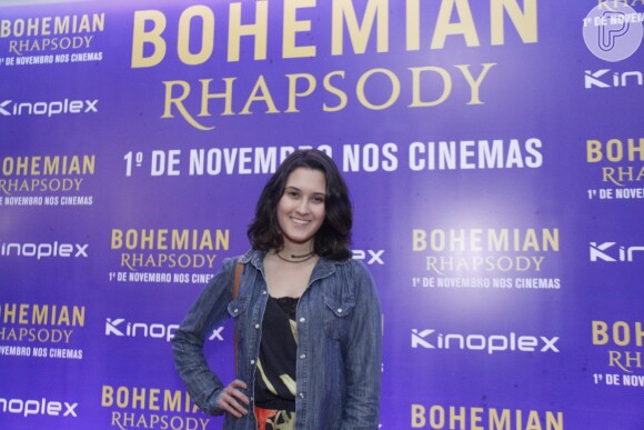 Beatriz Bonemer na pré-estreia do filme 'Bohemian Rhapsody', no Cine Roxy, em Copacabana, nesta quarta-feira, 31 de outubro de 2018