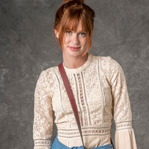 'É a minha predileta. Todos são fofos, mas ela é a mais dócil, mais mansinha', explicou Marina Ruy Barbosa