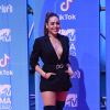 A atriz e cantor Danna Paola usou look Dolce & Gabanna para o Europe Music Awards 2018, realizado em Bilbau, na Espanha, neste domingo, 4 de novembro de 2018
