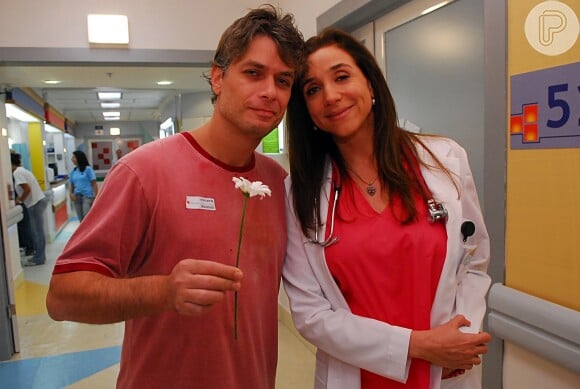 Fábio Assunção participou do primeiro episódio da série 'S.O.S. Emergência', exibido em abril de 2010
