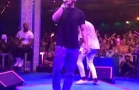 Chay Suede canta com Thiaguinho no palco do show 'Tardezinha'