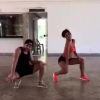 Juliana Paes dança 'Boa Menina', de Luisa Sonza, e cantora elogia