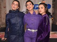 Roxo é a escolha das famosas em evento de marca de fast fashion em São Paulo