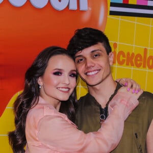 Larissa Manoela e Leonardo Cidade prestigiam Meus Prêmios Nick 2018, na casa de espetáculos Credicar Hall, em São Paulo, na noite desta quarta-feira, 7 de novembro de 2018