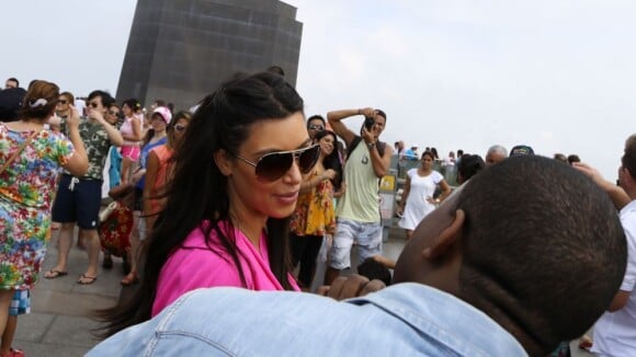 Kim Kardashian sobre visita ao Rio de Janeiro: 'É uma experiência incrível'