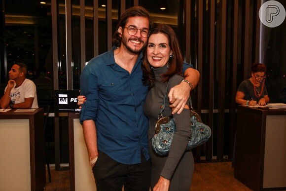 Fátima Bernardes elogiou o namorado pelo aniversário no Instagram