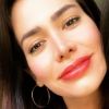 Adriana Sant'Anna se submeteu a uma micropigmentação labial nesta segunda-feira, 3 de dezembro de 2018