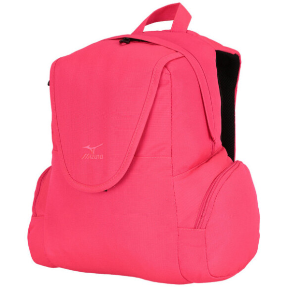 A mochila rosa de poliéster da Mizuno é prática, acolchoada e estilosa! Custa R$ 76,99