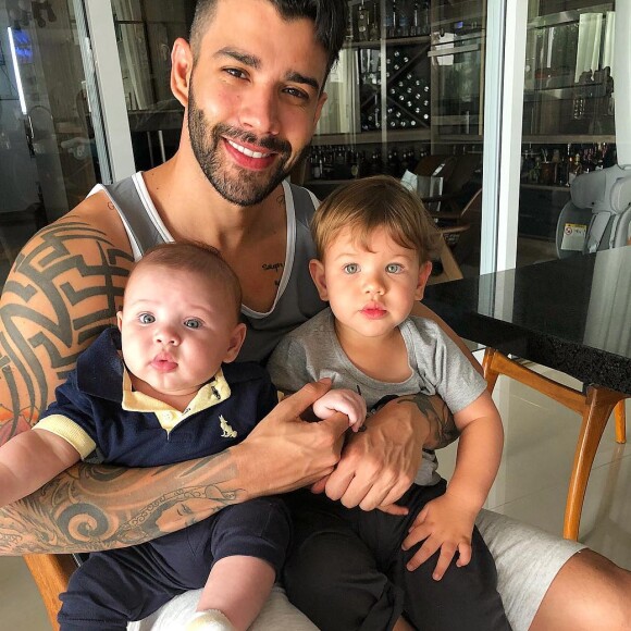 Gusttavo Lima é pai de Gabriel e Samuel