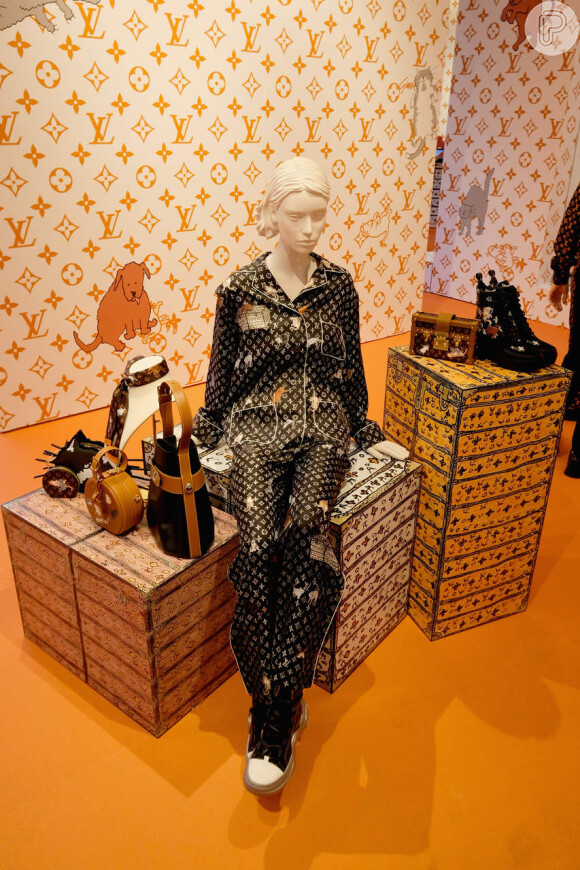 Grace Coddington para Louis Vuitton: corner de lançamento