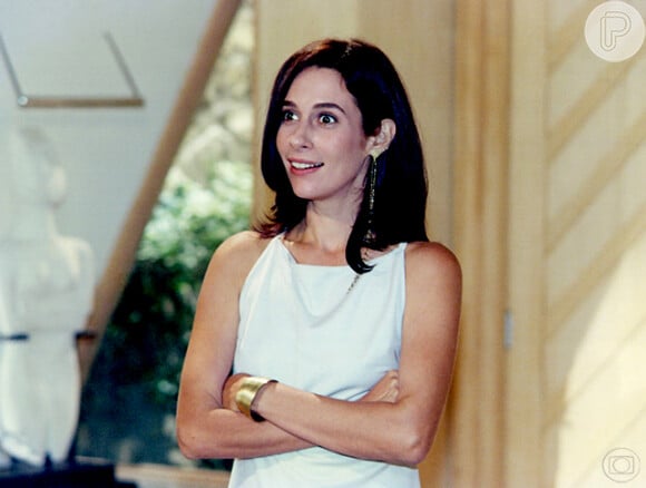 Andréa Beltrão na novela 'Era Uma Vez', em 1998
