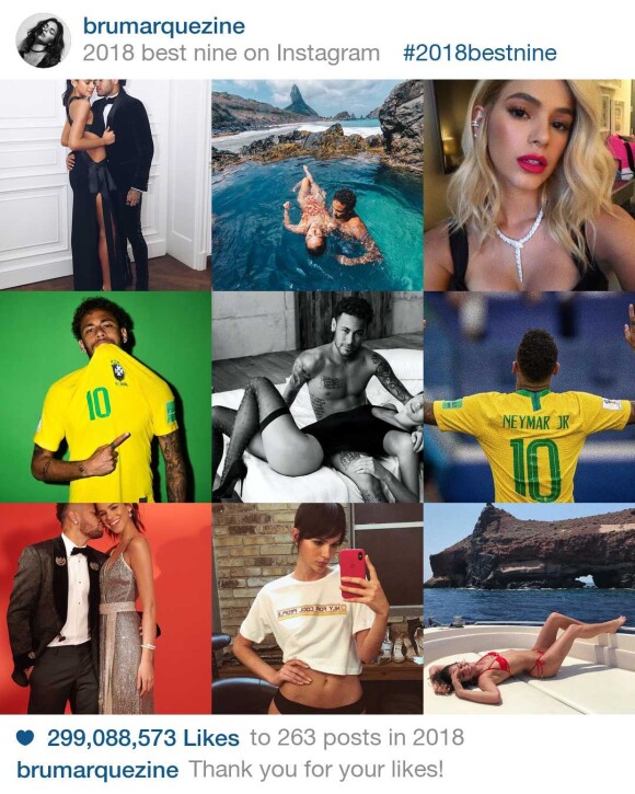 Noronha, Paris, NY e Neymar: veja as fotos mais curtidas de Marquezine em 2018 em matéria publicada nesta quinta-feira, 27 de dezembro de 2018