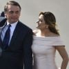 Vestido rosé de Michelle Bolsonaro na posse será leiloado. Veja mais sobre look em matéria nesta quarta-feira, dia 02 de janeiro de 2019