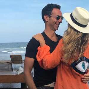 César Tralli e Ticiane Pinheiro estão casados há pouco mais de um ano