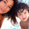 Daniele Suzuki concilia o seu tempo aos cuidados com o filho, Kauai, de 3 anos, e às gravações de 'Malhação'