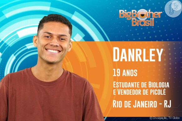 O carioca Danrley é o caçula do grupo e trabalha como vendedor de picolé na praia