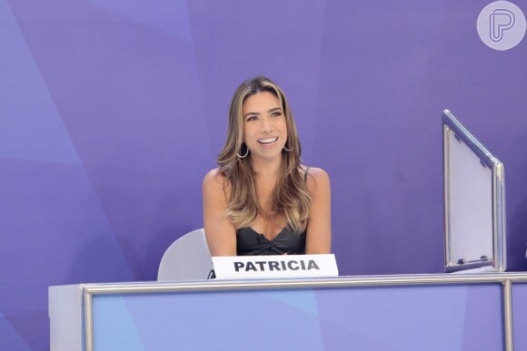 Patricia Abravanel participa atualmente do quadro 'Jogo dos Pontinhos' do 'Programa Silvio Santos'