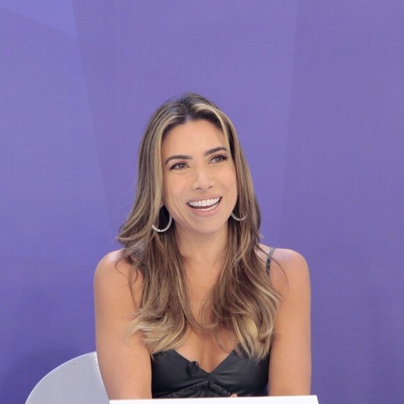 Patricia Abravanel participa atualmente do quadro 'Jogo dos Pontinhos' do 'Programa Silvio Santos'