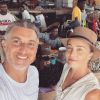 Luciano Huck e Angélica conheceram um mercado local de Moçambique