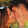 Larissa Manoela e Leo Cidade trocaram declarações ao comemoraram 13 meses de namoro nesta segunda-feir, 14 de janeiro de 2019: 'Amo ter você do meu lado'