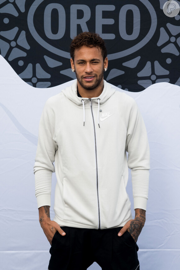 Neymar está se despedindo de Doha, no Catar, nesta quinta-feira, 17 de janeiro de 2018